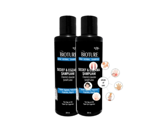 Bioture Egzema& Döküntülerini Hızlı Onaran Saç Bakım Şampuanı 200 ml x 1 ad