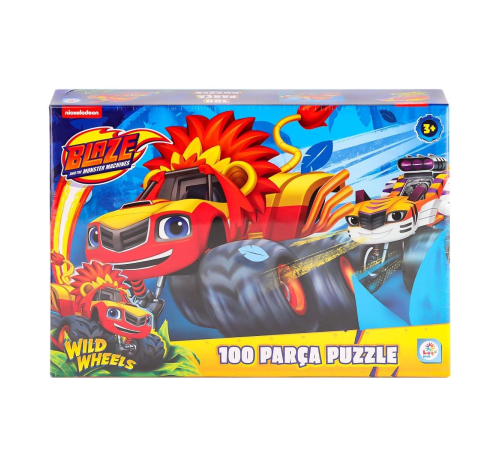 BL0048 Blaze Monster Machines 100 Parça Puzzle BL0048 Blaze Monster Machines 100 Parça Puzzle