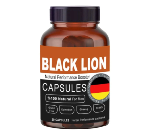 Black Lion Men Booster Erkeklere Özel Sertlik Performanse 20'li Black Lion Men Booster Erkeklere Özel Sertlik Performanse 20'li
