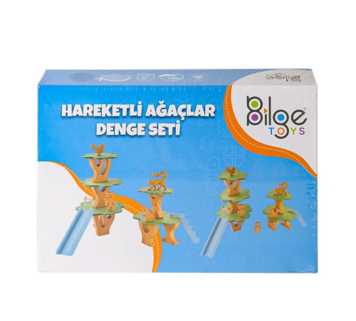 BLG-101 Ahşap Hareketli Ağaçlar Denge Seti BLG-101 Ahşap Hareketli Ağaçlar Denge Seti