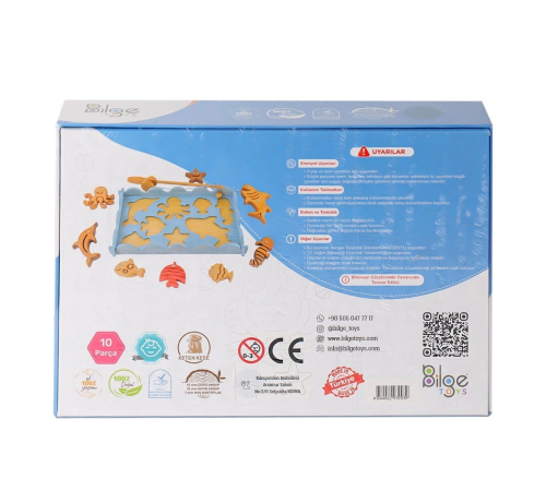 BLG-104 Ahşap Balık Tutma Oyunu BLG-104 Ahşap Balık Tutma Oyunu