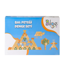 BLG-106A Bal Peteği Ahşap Denge Oyunu