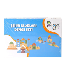 BLG-107A Ahşap Şehir Blok Seti