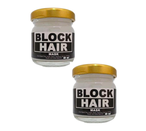 Block Hair Saçlarınıza Derinlemesine Bakım Ve Canlılık Maskesi Kremi 40 ml X 2 Adet Block Hair Saçlarınıza Derinlemesine Bakım Ve Canlılık Maskesi Kremi 40 ml X 2 Adet