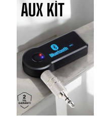 Bluetooth Araç Kiti Bt 350 Aux Çıkışlı Tüm Araçlara Uyumlu