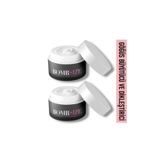 Bombsize Kadınlara Özel Göğüs Geliştirici Dolgunlaştırıcı Sıkılaştırıcı Bakım Kremi 50 ml X 2 Adet