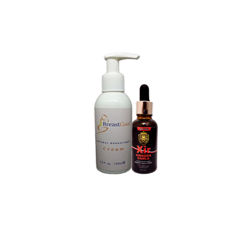 Etkili Breastgain Krem 120 ml + Etkili Sertleştiricili Bay Bayan Özel Karışım İçecek 30 ml Etkili Breastgain Krem 120 ml + Etkili Sertleştiricili Bay Bayan Özel Karışım İçecek 30 ml