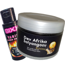 Etkili Giant Afrika Ksıxx:30 Anti-Aging Krem 100ML Dev Afrika Salyangozu Ile + Sıxx Bayan 0rgazzm Kremi