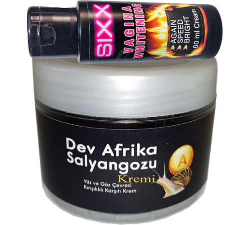 Etkili Giant Anti-Yaşlanma Cilt Kremi Ksıxx:32 Dev Afrika Salyangozu 100ML Ile+ 1sıxx Ton Için Kadın Wagına Kremi 60 ml Etkili Giant Anti-Yaşlanma Cilt Kremi Ksıxx:32 Dev Afrika Salyangozu 100ML Ile+ 1sıxx Ton Için Kadın Wagına Kremi 60 ml