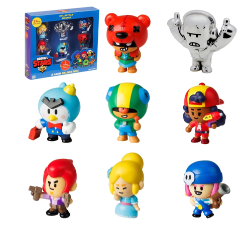 Brawl Stars 8'li Delüks Figür