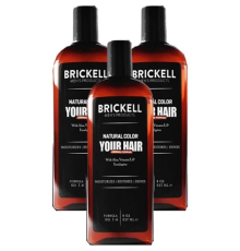 Brickell Antiwhite TVIPOF-92-4:0336 Erkeklere 3Adet Beyazlaşmış Saç Sakal Şampuanı 237 ml