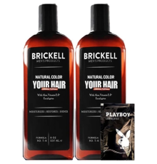 Brickell Erkeklere Özel Anti-White 2 Adet 237 ml Sakal Bakım Şampuanı + Hediye Jel GZYSTR:0308
