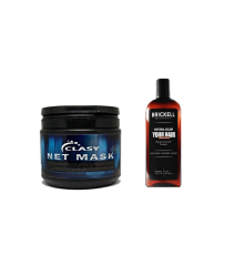 Brickell Saçta Beyazlık Giderici Bakım Şampuanı 237 ml/Clasy Net Mask Dolgun için Maske 450 ml