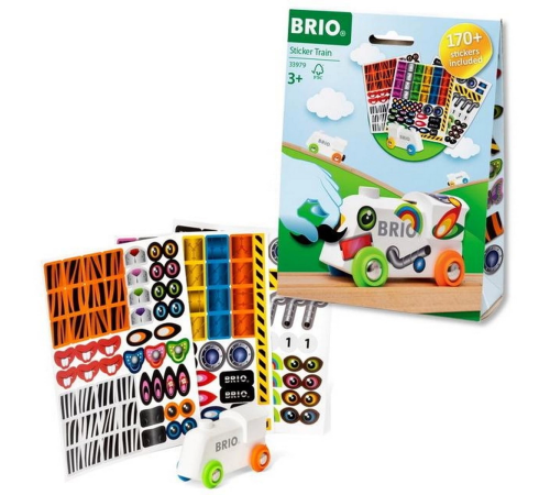 Brio Sticker Yapıştırmalı Tren 33979 Brio Sticker Yapıştırmalı Tren 33979