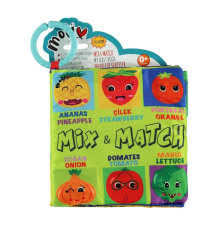 Bul & Eşleştir Kitap Çiftlik Hayvanları Meyveler Sebzeler