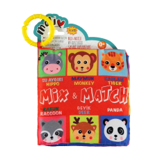 Bul & Eşleştir Kitap Safari Hayvanları