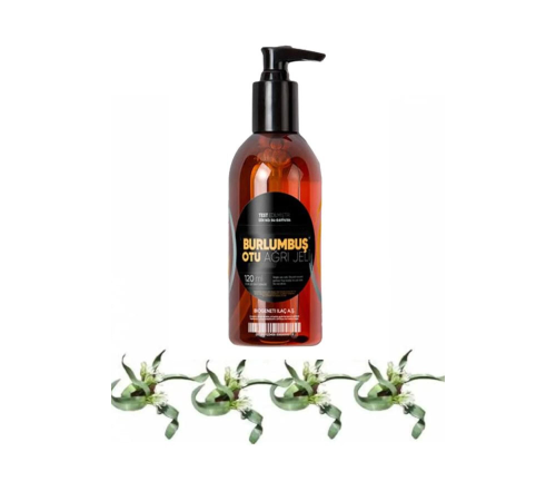 Burlumbuş Otu Vücut Sızıları İçin Bakım Masaj Jeli 120 ml x 1 adet Burlumbuş Otu Vücut Sızıları İçin Bakım Masaj Jeli 120 ml x 1 adet