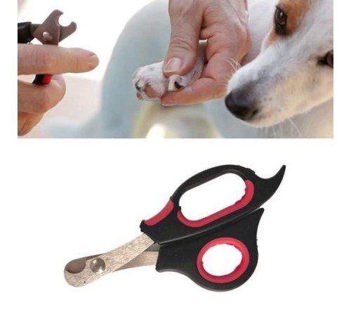 Büyük Irk Köpek Kedi Çelik Uçlu Evcil Hayvan Tırnak Makası Pati Bakım Aleti Ergonomik Kaymaz