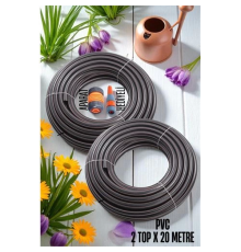 BX 2 Top 20 Metre Bahçe Hortumu Sulama Aparatı Set