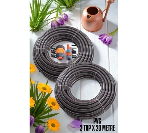 BX 2 Top 20 Metre Bahçe Hortumu Sulama Aparatı Set BX 2 Top 20 Metre Bahçe Hortumu Sulama Aparatı Set