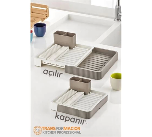 BX Açılır-Kapanır Bulaşıklık - Bulaşık Durulama Sepeti Tabaklık Bulaşık Kurutmalık LATTE BX Açılır-Kapanır Bulaşıklık - Bulaşık Durulama Sepeti Tabaklık Bulaşık Kurutmalık LATTE