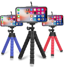 BX AKSESUAR 16 CM OYNAR AYAKLI SÜNGER AHTAPOT TRİPOD T04