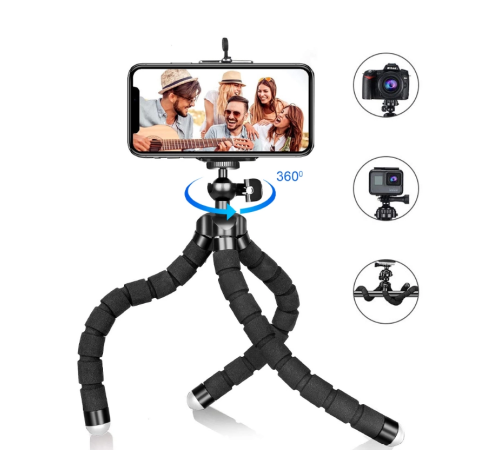 BX AKSESUAR 26 CM OYNAR AYAKLI SÜNGER AHTAPOT TRİPOD T05