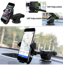 BX AKSESUAR LONG NECK ARAÇ İÇİ VAKUMLU TELEFON TUTUCU AT01