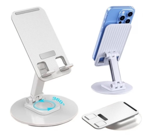 BX AKSESUAR METAL 360° DÖNEBİLEN KATLANIR TELEFON VE TABLET STANDI MCTT13
