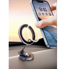 BX AKSESUAR MİNİ 360° OYNAR BAŞLIK MAGSAFE METAL ARAÇ İÇİ TELEFON TUTUCU AT19