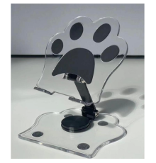 BX AKSESUAR PATİ ŞEKLİNDE 360° DÖNEBİLEN KATLANIR TELEFON VE TABLET STANDI MCTT16
