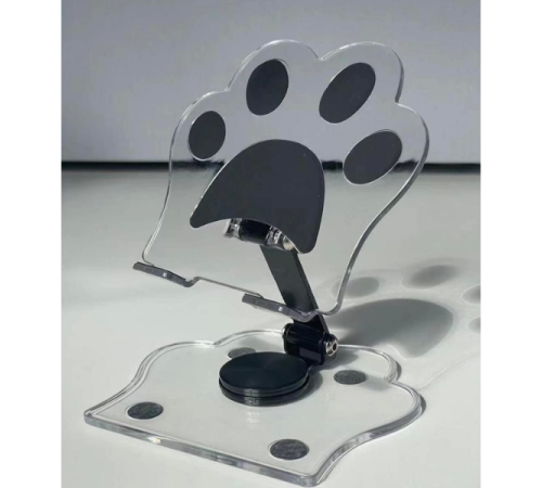 BX AKSESUAR PATİ ŞEKLİNDE 360° DÖNEBİLEN KATLANIR TELEFON VE TABLET STANDI MCTT16