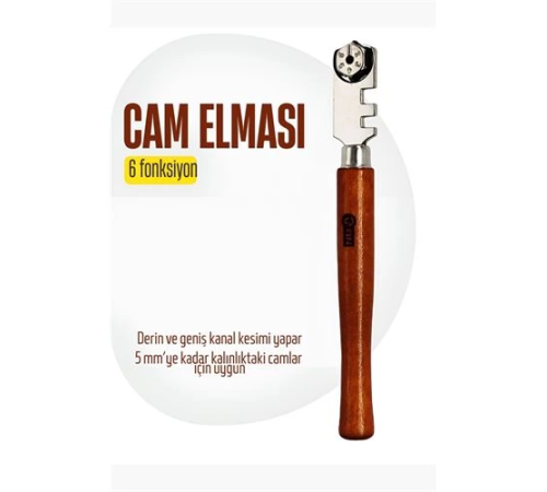 BX Elmas Cam Kesici - Kalem Tipi Cam Kesici Cam Kesme Elması