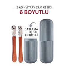 BX Elmas Cam Kesici - Kalem Tipi Cam Kesici Cam Kesme Elması 2 Lİ KUTULU