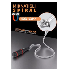 BX Esnek Manyetik Toplama Aracı - Mıknatıslı Spiralli Çubuk Metal Vida Civata Somun Arama Çubuğu
