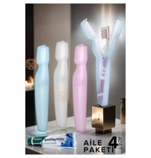 BX Kapaklı Diş Fırça Kutusu 4 ADET Scappini Design