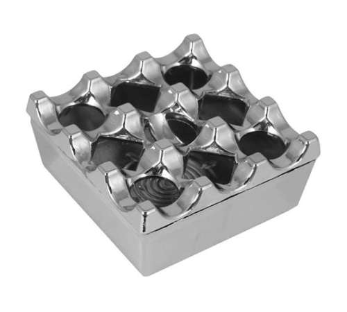 BX Kapaklı Paslanmaz Kare Küllük - Kapaklı Metal Kül Tablası - Kafe Küllüğü Restoran Küllüğü Masaüstü Küllük BX Kapaklı Paslanmaz Kare Küllük - Kapaklı Metal Kül Tablası - Kafe Küllüğü Restoran Küllüğü Masaüstü Küllük