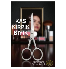 BX Kaş Kirpik Makası - Bıyık Makası Profesyonel Cerrahi Çelik