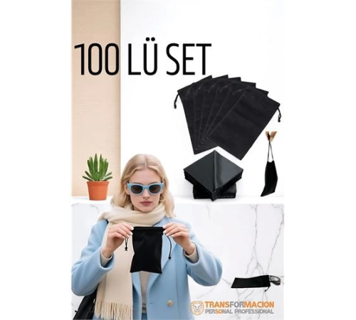 BX Kumaş Gözlük Kılıfı 50+50 Kılıf+Bezli SET Promosyon Gözlük Kılıfı