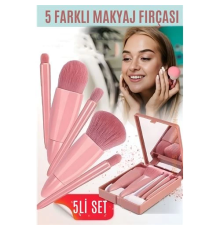 BX Makyaj Fırça Kiti Aynalı ve Kutulu Profesyonel Makyaj Kiti