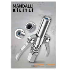 BX Mandallı Kilitlemeli Gres Pompasi Ucu