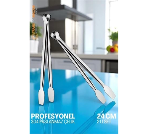 BX Mutfak Maşası - Mangal Barbekü Maşası - Izgara Maşası Tava Maşası Çelik 24 Cm BX Mutfak Maşası - Mangal Barbekü Maşası - Izgara Maşası Tava Maşası Çelik 24 Cm