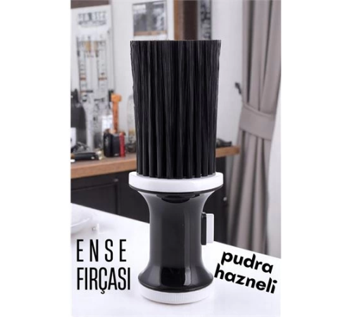 BX Pudra Hazneli Ense Fırçası Saç Temizleme Fırçası - Berber Temizlik Fırçası- Kuaför Berber Malzemesi BX Pudra Hazneli Ense Fırçası Saç Temizleme Fırçası - Berber Temizlik Fırçası- Kuaför Berber Malzemesi
