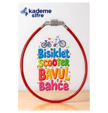 BX Şifreli Bisiklet Kilidi - 4 Kademe Şifreli Kablo Kilit - 50 cm Bavul Kilidi
