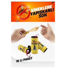 BX  Yapışkanlı Sinek Şeridi Sinek Kapanı 16 ADET