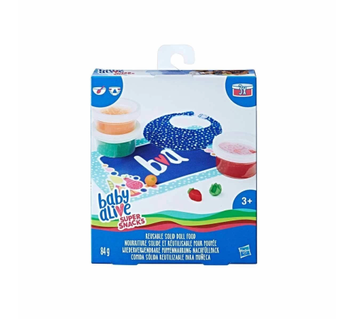 C2727 Baby Alive Super Snacks Yedek Mama Paketi +3 yaş C2727 Baby Alive Super Snacks Yedek Mama Paketi +3 yaş