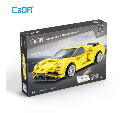 C51074W Cada EVO Race Car Blok Seti 289 Parça -Vagon life C51074W Cada EVO Race Car Blok Seti 289 Parça -Vagon life