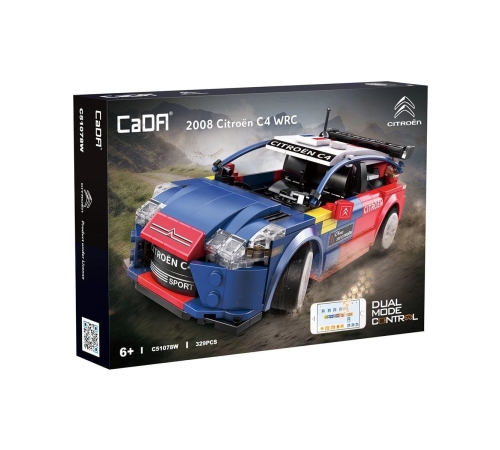 C51078W Cada 2008 Citroen C4 WRC Blok Seti 329 Parça -Vagon life C51078W Cada 2008 Citroen C4 WRC Blok Seti 329 Parça -Vagon life