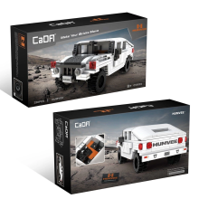 C55022W CADA Humvee Jeep Blok Seti 328 Parça-Vagon life