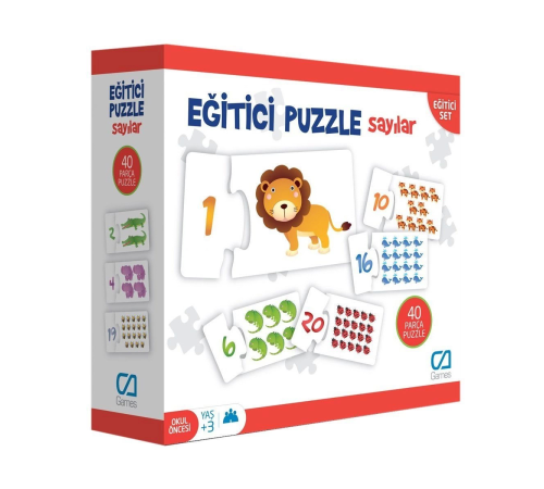 CA.5031 CA Games, Eğitici Puzzle Sayılar CA.5031 CA Games, Eğitici Puzzle Sayılar